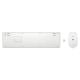 Εικόνα της Πληκτρολόγιο-Ποντίκι HP 650 Wireless (GR) White 4R016AA