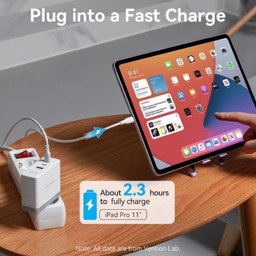 Εικόνα της Καλώδιο Vention USB-C Male to USB-C Male 0.5m White TAXWD