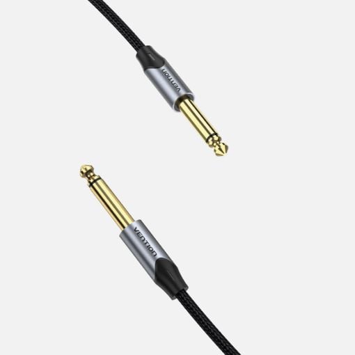 Εικόνα της Καλώδιο Vention 6.5mm to 6.5mm Braided 0.5m Gray BASHD