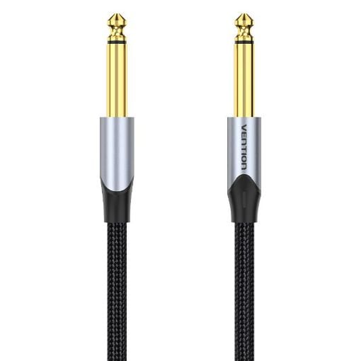 Εικόνα της Καλώδιο Vention 6.5mm to 6.5mm Braided 0.5m Gray BASHD