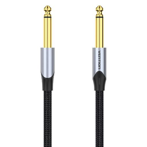 Εικόνα της Καλώδιο Vention 6.5mm to 6.5mm Braided 1m Gray BASHF