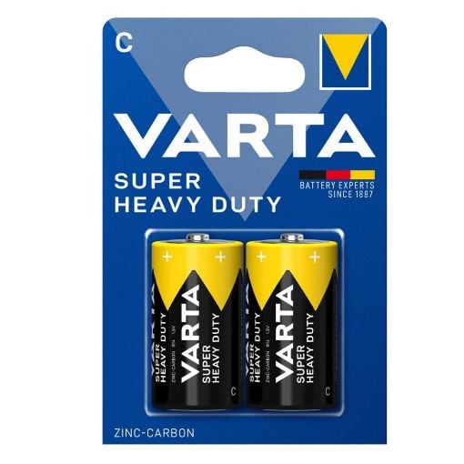 Εικόνα της Μπαταρίες Zinc C Varta Super Heavy Duty 1.5V 2τμχ 16476