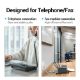 Εικόνα της Καλώδιο Vention Flat 4-Core RJ11 100m White IQAWAD