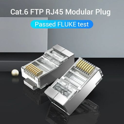 Εικόνα της Βύσμα Vention CAT6 FTP RJ45 10τμχ IDCR0-10