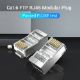 Εικόνα της Βύσμα Vention CAT6 FTP RJ45 10τμχ IDCR0-10