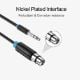 Εικόνα της Καλώδιο Vention 6.5mm Male to XLR Female 1m Black BBEBF