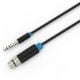 Εικόνα της Καλώδιο Vention 6.5mm Male to XLR Female 1m Black BBEBF