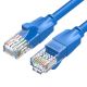 Εικόνα της Καλώδιο Δικτύου Vention UTP Round CAT.6 1m Blue IBELF
