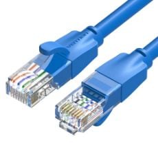 Εικόνα της Καλώδιο Δικτύου Vention UTP Round CAT.6 2m Blue IBELH