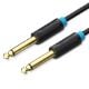 Εικόνα της Καλώδιο Vention 6.5mm to 6.5mm 1m Black BAABF