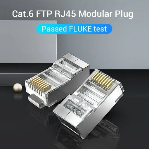 Εικόνα της Βύσμα Vention CAT6 UTP RJ45 50τμχ IDDR0-50