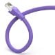 Εικόνα της Καλώδιο Δικτύου Vention S/FTP Round CAT.6a 0.2m Purple IBMVAH