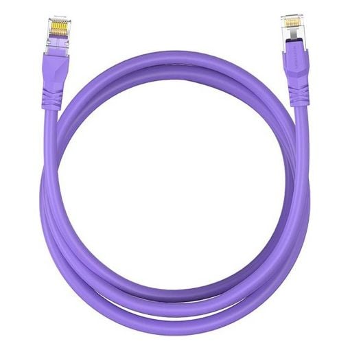 Εικόνα της Καλώδιο Δικτύου Vention S/FTP Round CAT.6a 0.2m Purple IBMVAH