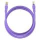 Εικόνα της Καλώδιο Δικτύου Vention S/FTP Round CAT.6a 0.2m Purple IBMVAH