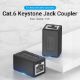 Εικόνα της Vention RJ45 Network Extender Cat.6 FTP White 5-Pack IPVW0-5