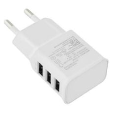 Εικόνα της Φορτιστής Lamtech 3x USB-A 10.5W White LAM040532