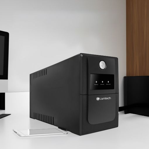 Εικόνα της UPS Lamtech 1200VA/720W Line Interactive 4x Schuko LAM040549