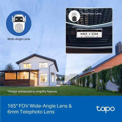 Εικόνα της Outdoor Wireless IP Camera Tp-Link Tapo C545D Dual 2K Pan/Tilt