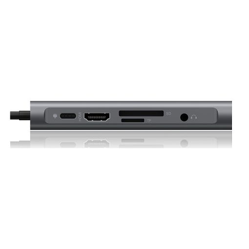 Εικόνα της Docking Station RaidSonic Icy Box 10-in-1 USB-C PD 100W Grey IB-DK4040-CPD