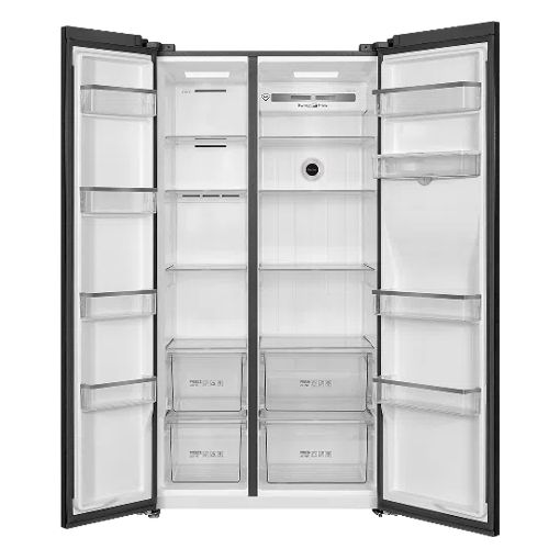 Εικόνα της Ψυγείο Ντουλάπα TCL RP631SSE1 631lt Total No Frost Dark Silver