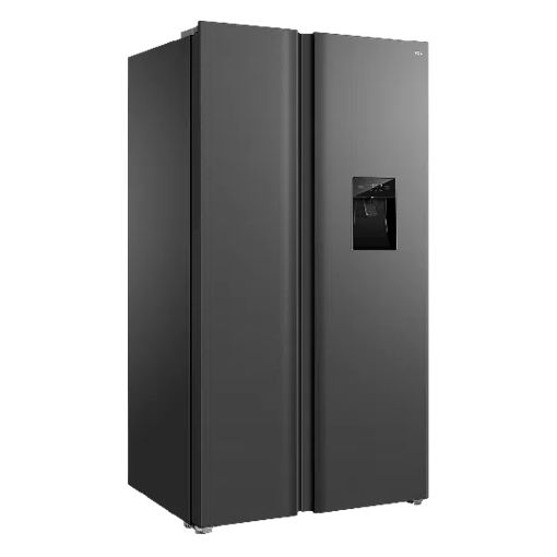 Εικόνα της Ψυγείο Ντουλάπα TCL RP631SSE1 631lt Total No Frost Dark Silver