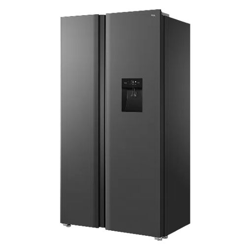 Εικόνα της Ψυγείο Ντουλάπα TCL RP631SSE1 631lt Total No Frost Dark Silver