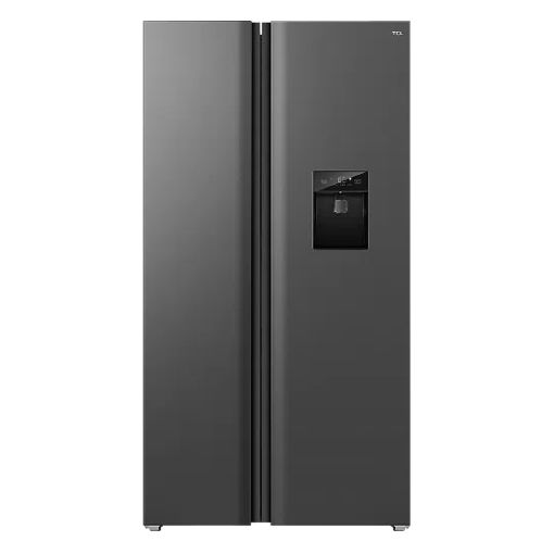 Εικόνα της Ψυγείο Ντουλάπα TCL RP631SSE1 631lt Total No Frost Dark Silver