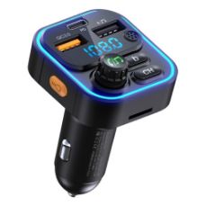 Εικόνα της FM Transmitter & Φορτιστής Αυτοκινήτου WK WP-C52 με Mp3 Player Black