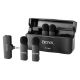 Εικόνα της Boya BY-V4 4 Wireless Lavalier Microphones 3.5mm Black