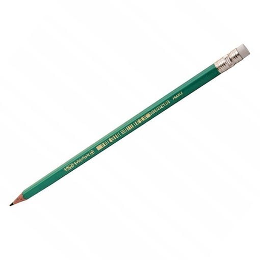 Εικόνα της Μολύβι Ξύλινο Bic Evolution 655 με Γόμα HB Green 8803323