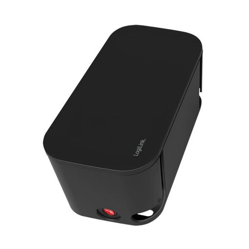 Εικόνα της Πολύπριζο Logilink 5 Θέσεων με 2x USB-A & 1x USB-C και Κουτί Οργάνωσης Καλωδίων Μαύρο LPS281U