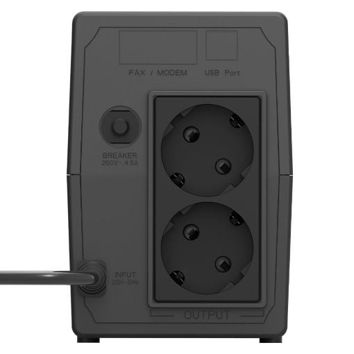 Εικόνα της UPS Lamtech 650VA/390W Line Interactive 2x Schuko LAM041317