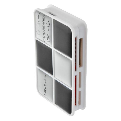 Εικόνα της Card Reader Lamtech Multi USB 2.0 Black/Silver LAM050127