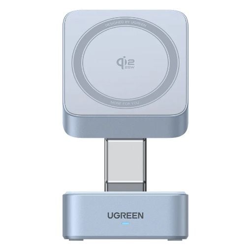 Εικόνα της Φορτιστής Ugreen Magnetic W752 25W Qi2 Grey 55960B