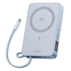 Εικόνα της Power Bank Ugreen PB773 10000mAh Magnetic Wireless Qi2 25W Grey 65958B