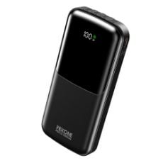 Εικόνα της Power Bank WK 10000mAh WP-65 USB-C/Lightning/Micro/USB Built-In Cables 22.5W Black