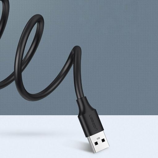 Εικόνα της Καλώδιο Ugreen USB-A Extension Male to Female 0.5m Black 10313