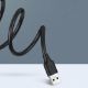 Εικόνα της Καλώδιο Ugreen USB-A Extension Male to Female 0.5m Black 10313