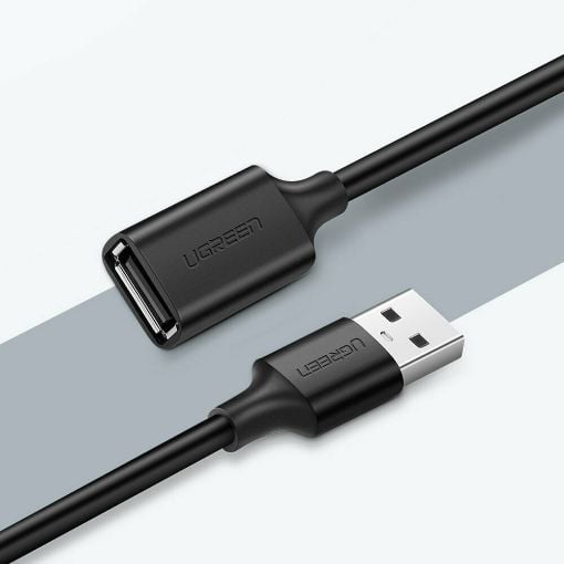 Εικόνα της Καλώδιο Ugreen USB-A Extension Male to Female 0.5m Black 10313