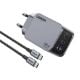 Εικόνα της Φορτιστής Ugreen Nexode Pro με 2x USB-C/USB-A GaN 65W Grey 25871