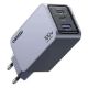 Εικόνα της Φορτιστής Ugreen Nexode Pro με 2x USB-C/USB-A GaN 100W Grey 25874
