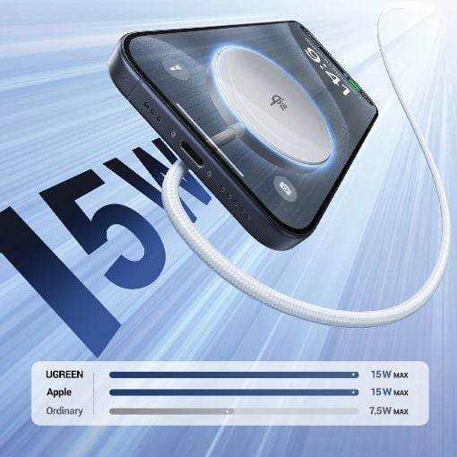 Εικόνα της Φορτιστής Ugreen Magnetic W703 15W Qi2 35565