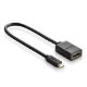Εικόνα της Adapter Ugreen Micro HDMI Male to HDMI Female 0.2m Black 20134B