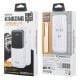 Εικόνα της Power Bank WK 10000mAh WP-65 USB-C/Lightning/Micro/USB Built-In Cables 22.5W White