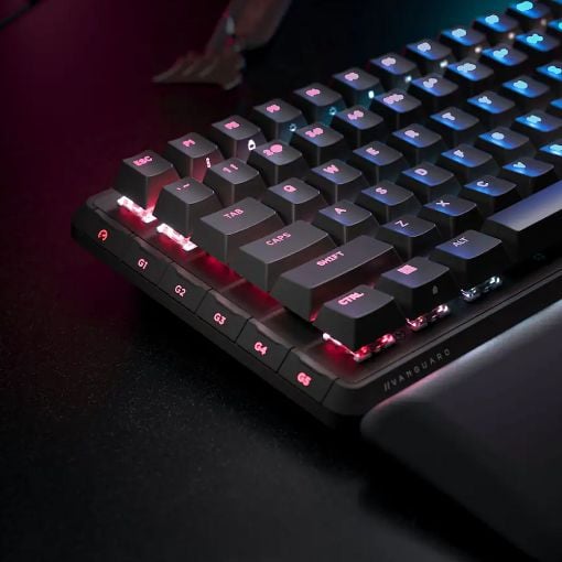 Εικόνα της Πληκτρολόγιο Corsair Vanguard Pro 96 Hall Effect RGB MGX Hyperdrive Switches Black (US) CH-91E911G-NA