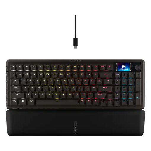 Εικόνα της Πληκτρολόγιο Corsair Vanguard Pro 96 Hall Effect RGB MGX Hyperdrive Switches Black (US) CH-91E911G-NA