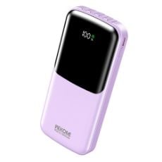 Εικόνα της Power Bank WK 10000mAh WP-65 USB-C/Lightning/Micro/USB Built-In Cables 22.5W Purple