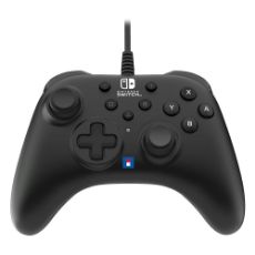 Εικόνα της Wired Controller Hori Horipad Turbo for Nintendo Switch/Switch OLED Black NSW-457U