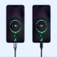 Εικόνα της Καλώδιο Ugreen USB-A to USB-C QC 3.0 Nickel Plated 0.25m Silver/Black 60124