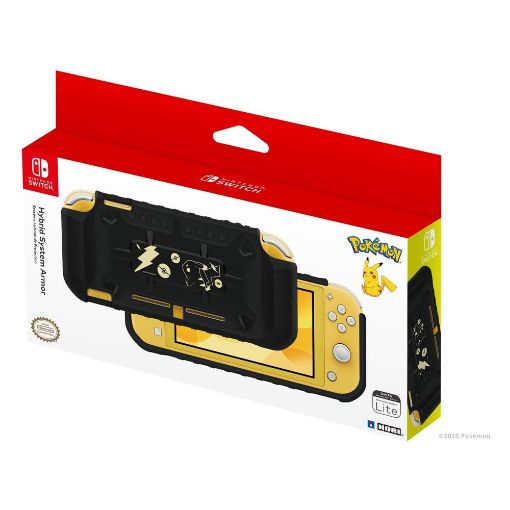 Εικόνα της Hori Hybrid System Armor for Switch Lite Pikachu Black/Gold NS2-077U